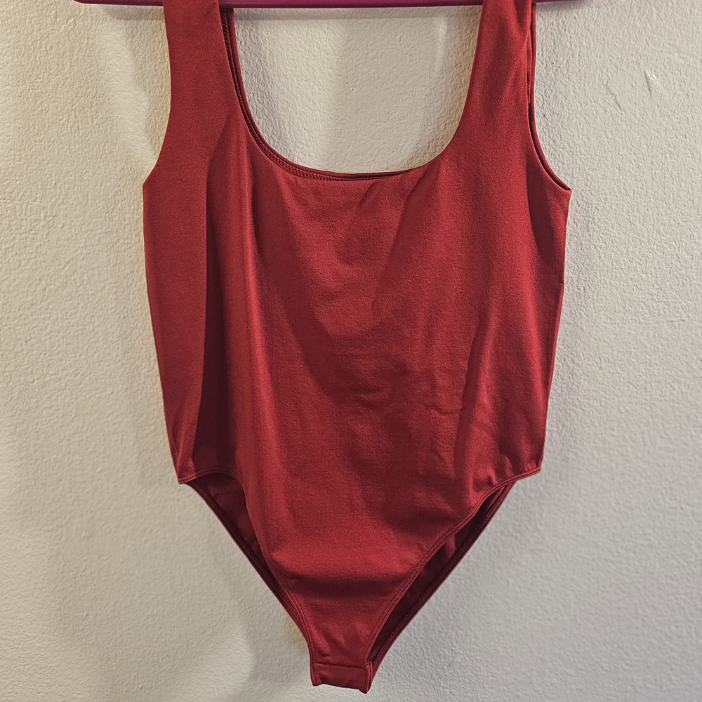 a new day Red Bodysuit